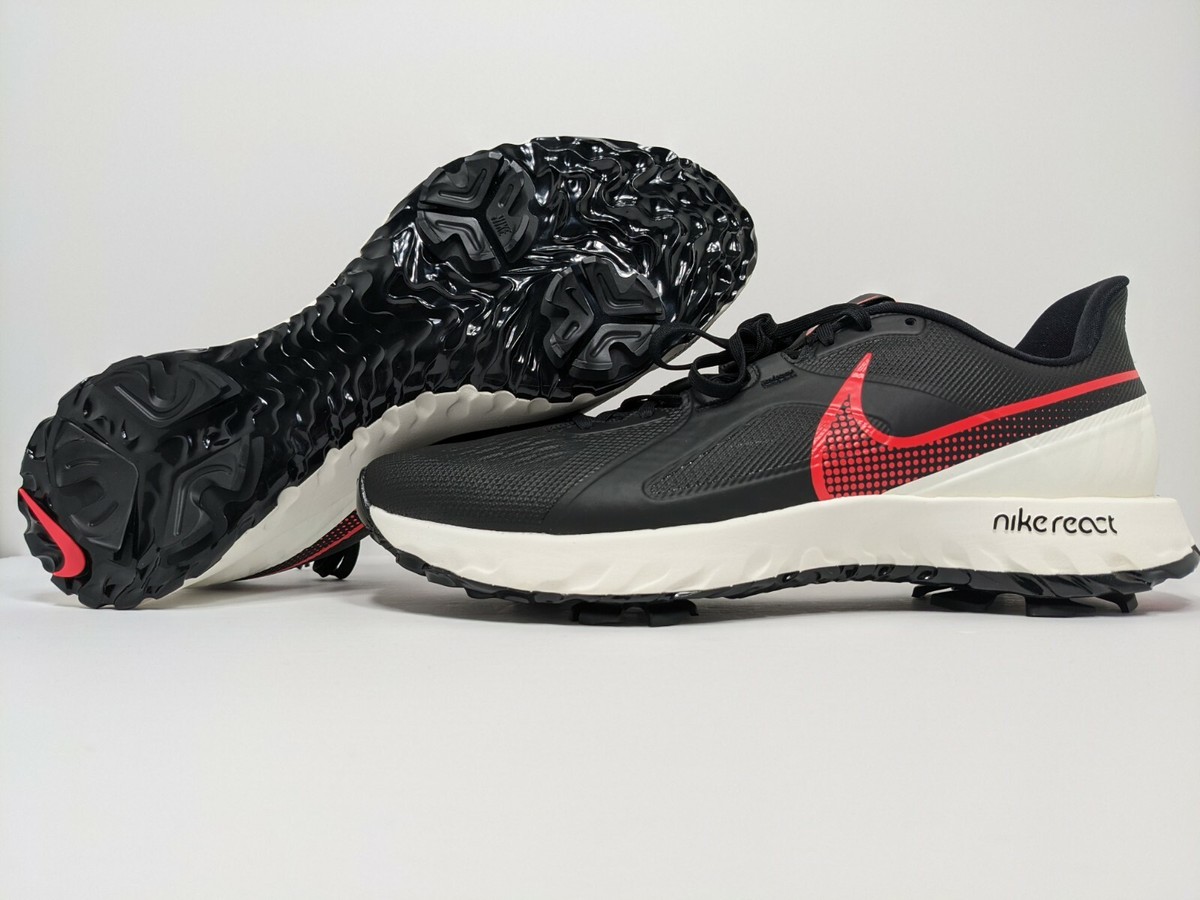NEW Nike React Infinity Pro Golf Shoes Size Black Red White CT6620