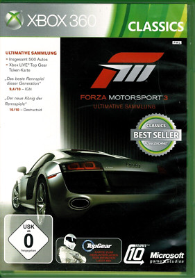 Forza Motorsport 3: Ultimative Sammlung (Xbox 360) Spiel gebraucht - CIB