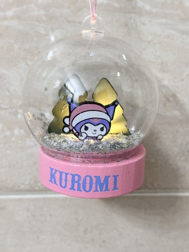 Hello Kitty Kuromi Leucht Schneekugel bruchsicher Weihnachtsschmuck - NEU