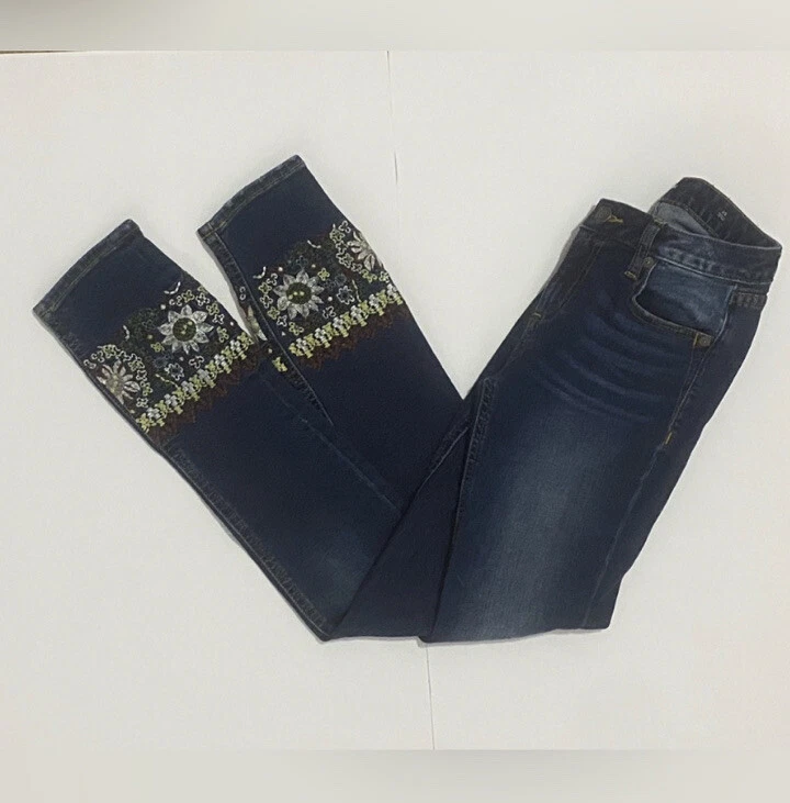 Miss Me Blue Denim Jeans Ankle Skinny Size 25 - Image 4 of 4