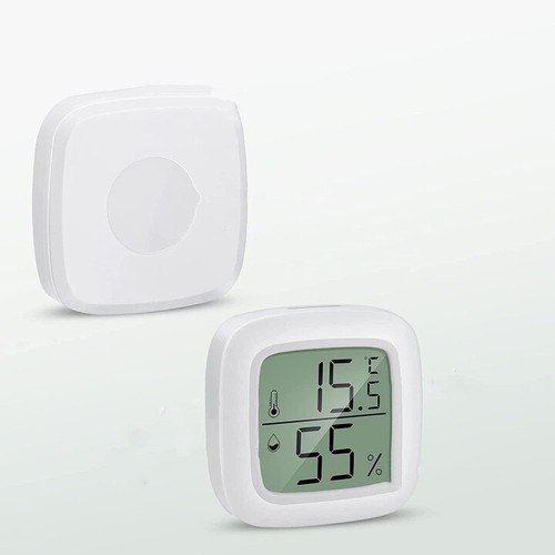 Raum MINI Thermometer Klein Hygrometer mit Magnet stehend Wand Kleber + Batterie - Bild 10 von 17