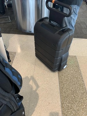 BAXTER Wheeled Lockable Hard CP TRAVEL Case Homechoice FOR ADP Unit With Keys  