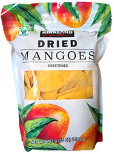 Kirkland Signature Sweetened Dried Mangoes Fruit Sweet Flavour Slices Pack 992g 14.61 per kilo