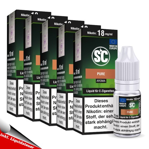 10x 10ml SC Liquid Probierbox Tabak Frucht Gourmet alle Sorten - 100ml E-Liquid - Bild 43 von 54