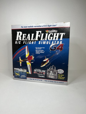 Futaba Great Planes RC Real Flight G4 Simulator InterLink Elite Complete!