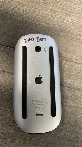 Apple Magic Mouse 2 Black Lightingning A1657 EMC 2923 - Bad Battery As-Is - Picture 8 of 8