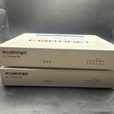 Lot Of 2 Fortinet FortiGate FG-40F Network Security Firewall No Adapter