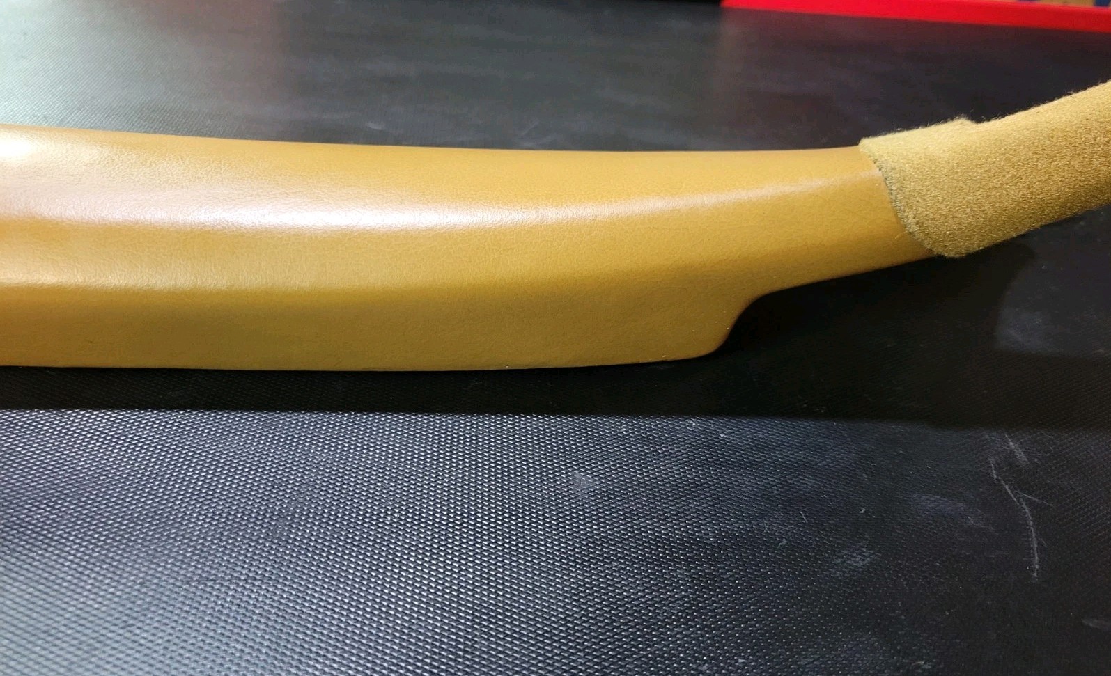 Driver Left Front A-Pillar A Pillar Leather Tan ginger Chrysler TC Maserati Oem