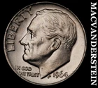 1964-D Silver Roosevelt Dime - Choice Gem Brilliant Unc  Lustrous  #K1544