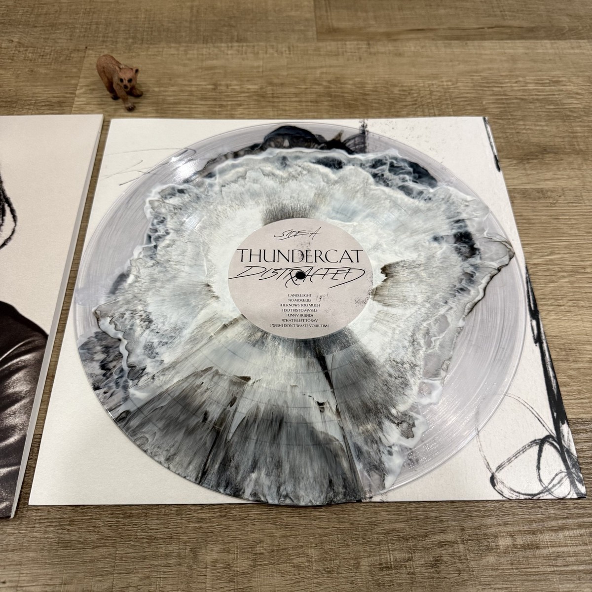 Thundercat Distracted Vinyl LP Black Lace Effect Blood Records LE