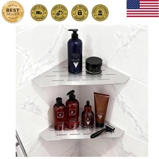 10" Corner Shower Shelf 2 Pcs Brushed 304 Stainless Steel Diamond Heavy Duty ...