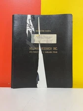 Headway Research EC1010 & PM1010 Photo Resist Spinners Instruction Manual