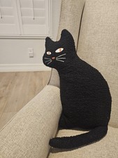 2026 Target Halloween Black Cat Upright Throw Pillow-Hyde And Eek Boutique New