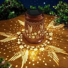 Birthday Gifts for Women Solar Lights Outdoor Waterproof - Unique Garden Decor H