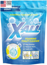 Foaming Toilet Cleaner, Self-Activating Powder for Deep Cleaning, Fights Stain