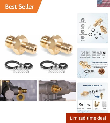#ad #ad Pressure Washer Chemical Soap Injector Kit Replacement for Briggs amp; Stratton... $16.14