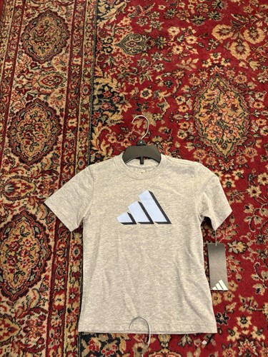 ADIDAS GRAY HEATHER 2PIECE SET SHIRT And CARGO SHORTS NWT SIZE 4 BOYS - Picture 13 of 18