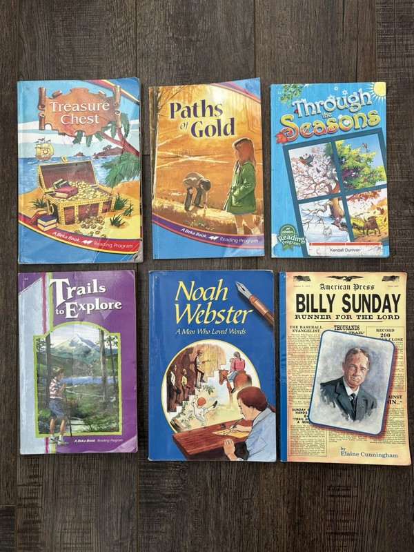 Abeka Elementary Reader Lot Miscellaneous 2nd-5th Grade Readers Books Homeschool