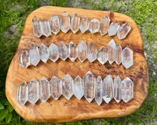 Double Terminated Clear Quartz Crystal Points Wholesale Lots (Healing Crystals)