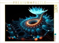 Calvendo Puzzle Organic Fibonacci Structure | 1000 Pieces, Finished Size 25.2 ×