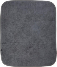 Alfombra de secado de platos de microfibra Brabantia, absorbente, gris oscuro, 47X40Cm