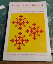 Nouvelle Héloïse : Julie, or the New Eloise by Judith H. McDowell (1987,...