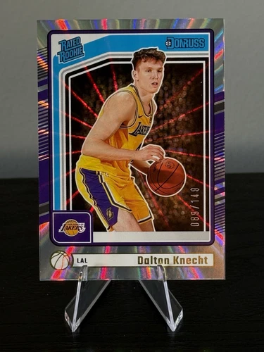 2024-25 Panini Donruss Dalton Knecht Holo Laser /149 RC Lakers Rated Rookie