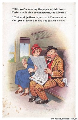 CAR-AGIP18-1069-ILLUSTRATOR - DONALD MC GILL - IT'S TRUE I KEEP THE DAY