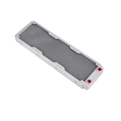.›Aluminum Heat Sink Computer Water Cooling Liquid Heat Exchanger Whi G - Picture 15 of 22