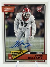 2018 Panini Classics - Davin Bellamy #287 Rookies Significant Signatures /99