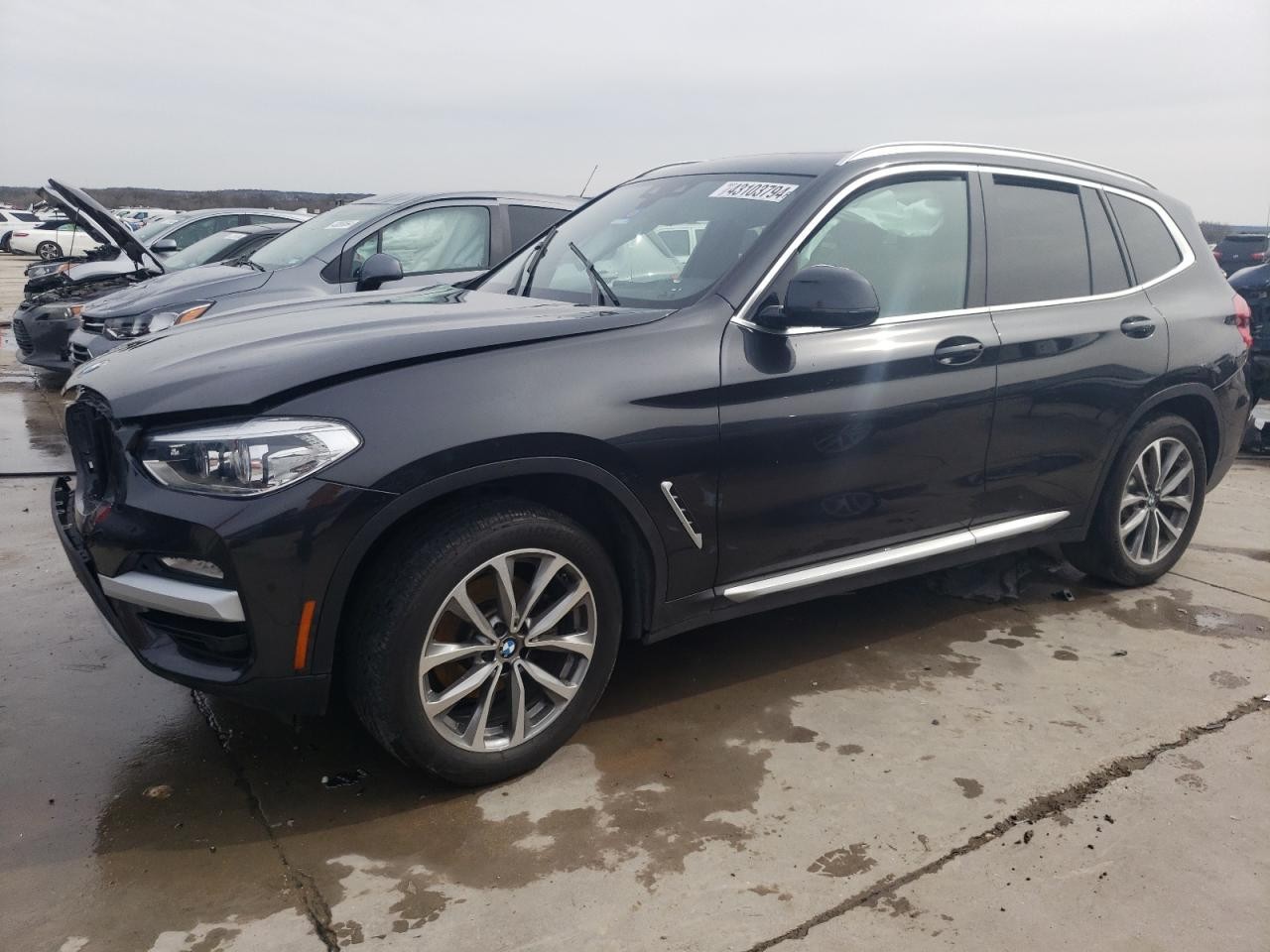 Used Left Headlight Assembly fits: 2019 Bmw X3 LED high beam w/adaptive headlamp