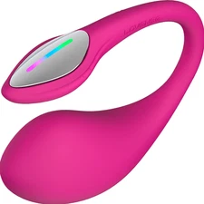 Lovense Lush 4 Bluetooth® App Controlled G-Spot Silicone Egg Vibrator