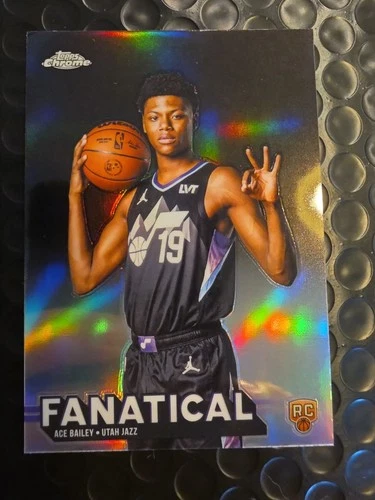 2025 Topps Chrome Ace Bailey Base (RAW)