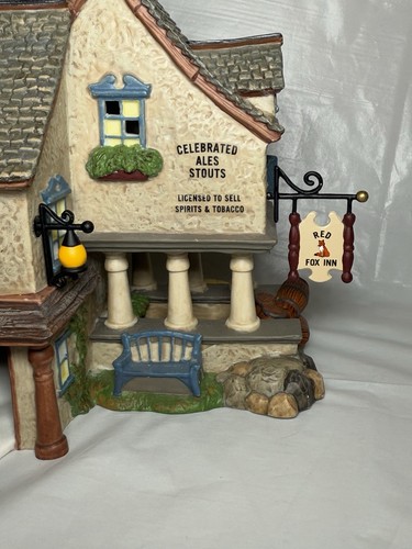 Department 56 New England Village Series The Red Fox In Box 56665 - Picture 3 of 12