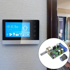 Compactly Stereo Audios Amplifier Board With Volumes Knob 2V 12V Input Ranges