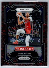 2024 Panini Prizm Monopoly WNBA Ariel Atkins Classic Icons Red Prizm #5