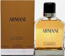 Giorgio Armani Eau D'aromes Pour Homme Edt 100ml/3.4Fl Oz-Brand New Sealed/Rare