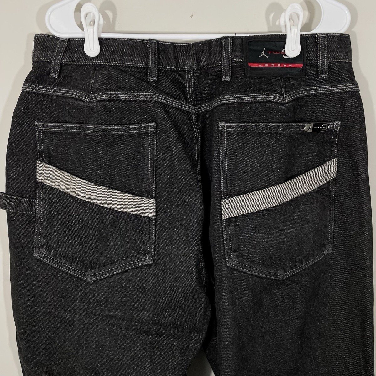 Vintage Air Jordan #23 Baggy Denim Jeans Mens 34x34 Jumpman Y2K
