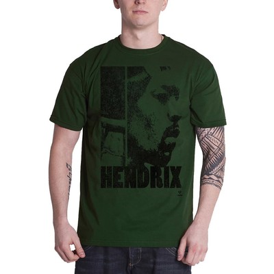 Rockoff Trade Men's Jimi Hendrix Let Me Live T-Shirt L Green
