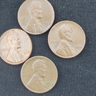 Lincoln Memorial Small Cent Lot (4) 1960 1962 1967 1968-D Denver BN Bronze — photo 5