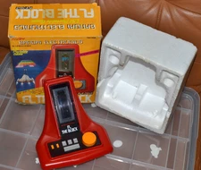 1980 BANDAI Electronics FL THE BLOCK tabletop GAME /w BOX - TESTED / WORKS 16168