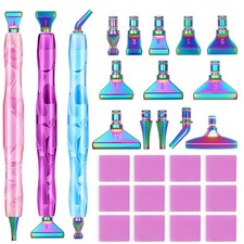 40 PCS Diamond Painting Pens Kit, 13 PCS Stainless Steel Tips for Diamond Pai...