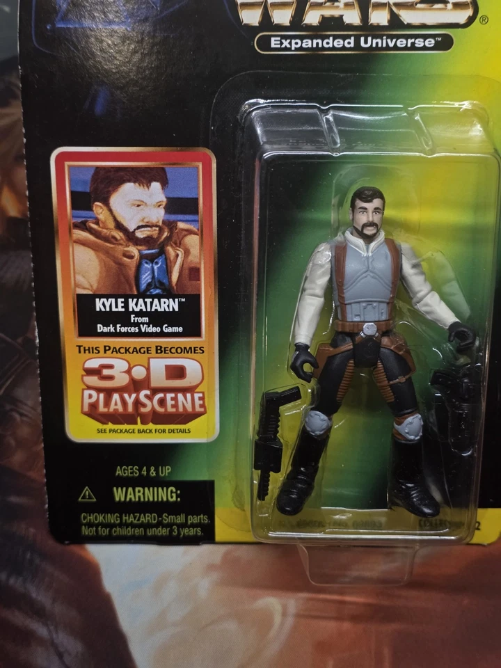 Kyle Katarn 3D Guerra de las Galaxias Poder de la Fuerza Universo Expandido Sin usar, en caja Sellado Foto 2 de 4