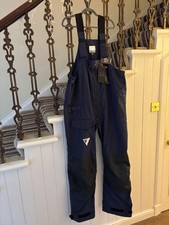 Musto BR1 Mens XXL 2XL Navy Ocean Tech Sailing Salopettes / Trousers New + Tags 
