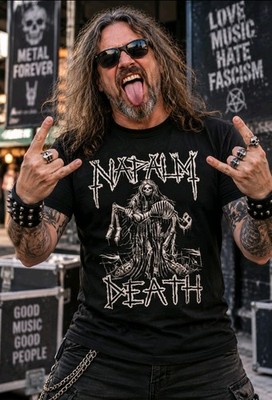 T-Shirt /NAPALM DEATH /Skelett /Grösse XL /Lieferung 7 Tage 