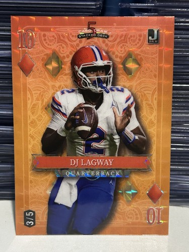 DJ Lagway #SDPH-DLN — 2024 Wild Card 5 Card Draw football card