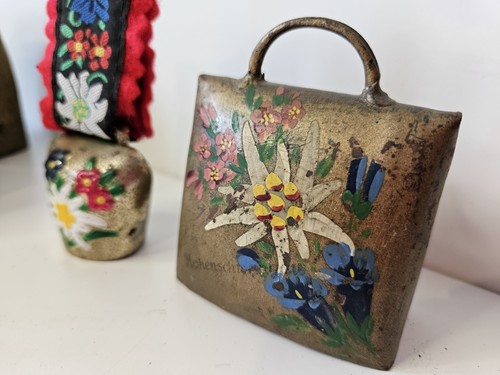 Vintage Cow Bell Bundle Floral Designs - Picture 3 of 17