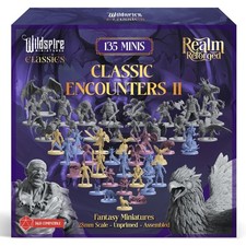 DND Miniatures 28mm Classic Encounters II 135 Monsters Unpainted 135 CE2 Bulk