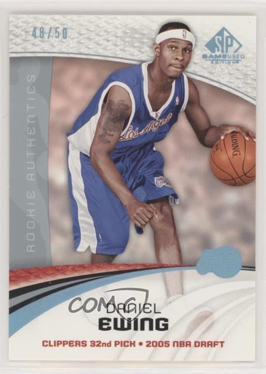 2005 SP Game Used Edition Blue Spectrum 48/50 Daniel Ewing #116 Rookie RC 0nr3