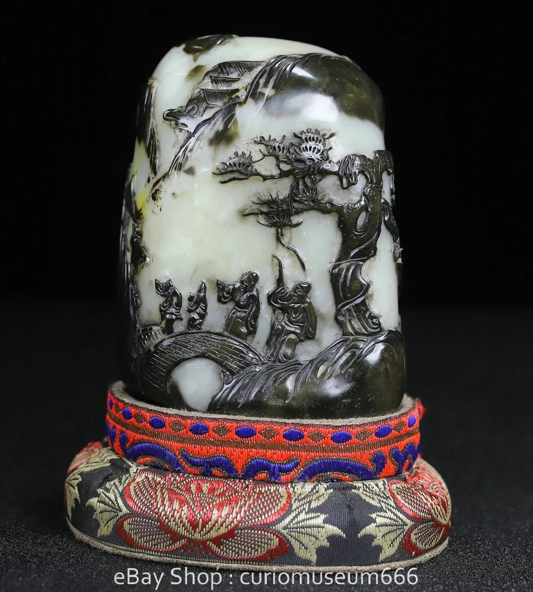 寿山石中国风印章| eBay